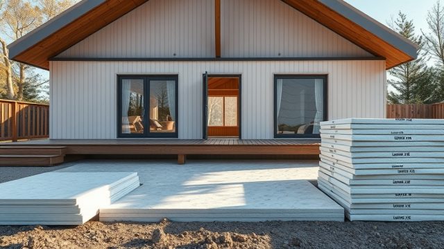 Model B Prefabrik Ev İçin Zemin İzolasyonu Çözümleri