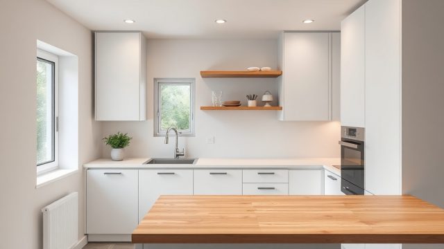 Prefabrik Ev Modeli A İçin Mutfak Tasarımı: Pratik ve Şık Çözümler