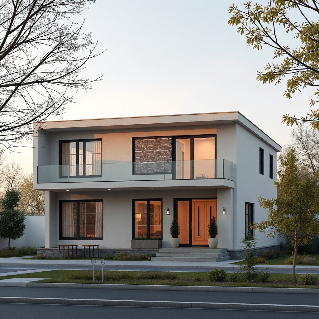 Prefabrik Ev Modeli B dış cephe