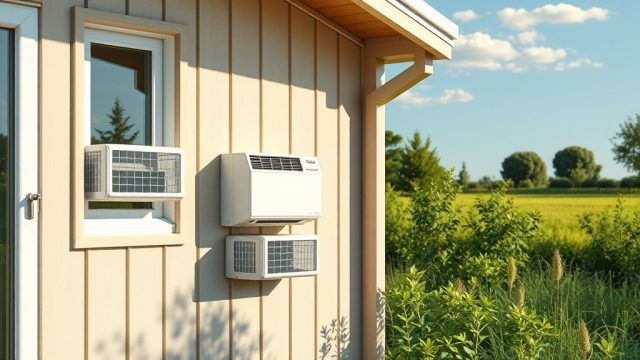 Model B Prefabrik Ev İçin Yaz Klima Çözümleri