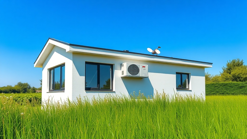 Model B Prefabrik Ev İçin Yaz Klima Çözümleri